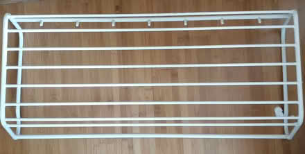 Photo of free wall mounted hook bracket w. shelf (seaton EX12) #1