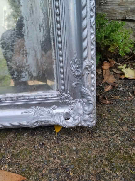 Photo of free Large mirror silver painted frame (Saint Leonards TN38) #4