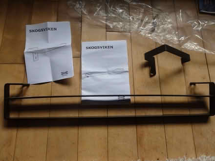 Photo of free New Towel rail and toilet roll holder (Willowbrae EH8) #1