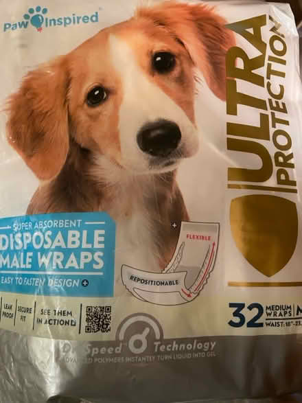 Photo of free Disposable Male Dog Wraps (Petworth) #1