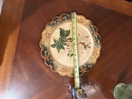 Photo of free Decorative plate (Lawrence and Pruneridge) #1