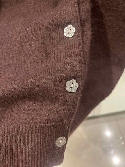 Photo of free Brown wool cardigan (North Road) #2