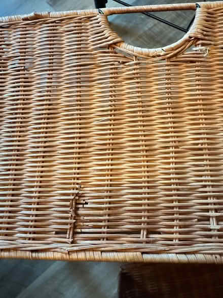Photo of free Little cabinet with wicker drawers (Newark) #2