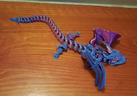 Photo of free 3D printed dragon (Morden SM4) #1