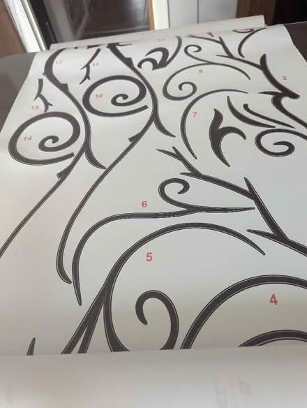 Photo of free 2 large sheets of window or wall decals (Whitnash CV31) #1