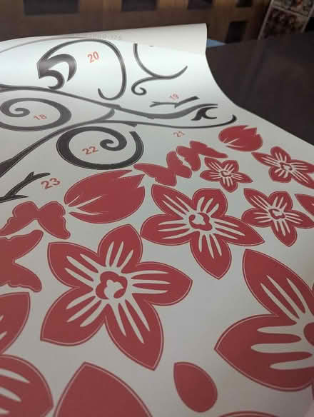 Photo of free 2 large sheets of window or wall decals (Whitnash CV31) #2