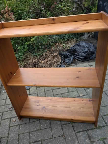 Photo of free wooden bookcase (BR2) #1