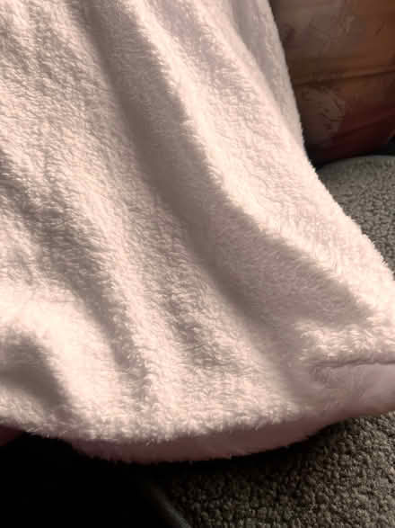 Photo of free White teddy fleece material large amount new unused (Spondon DE21) #2