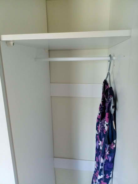 Photo of free 3-Door white wardrobe, 2 full-length mirrors (Woodingdean BN2) #3