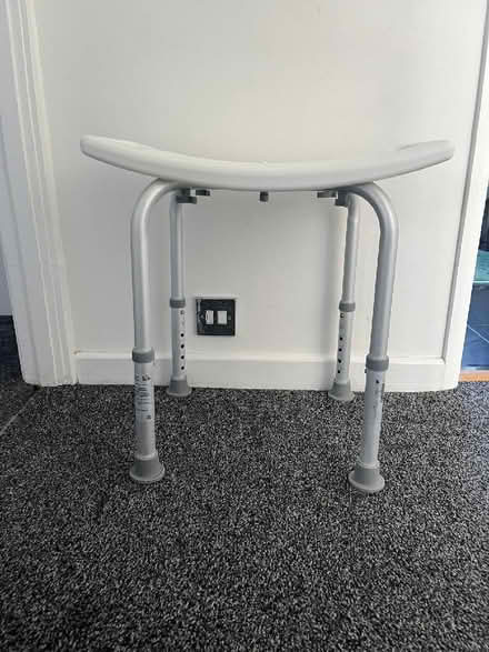 Photo of free Adjustable Shower Chair - Nearly new (Addiscombe CR0) #1
