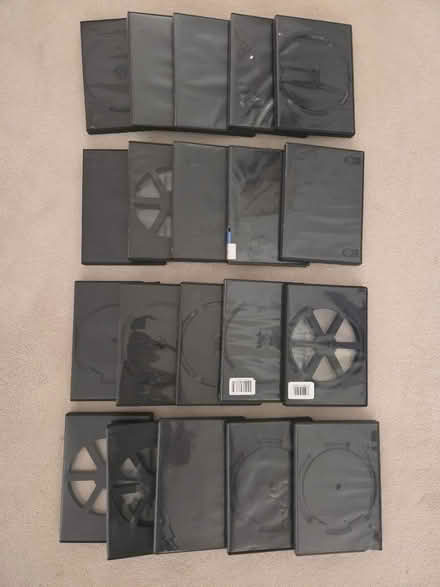 Photo of free Empty dvd cases (Erin Mills) #1