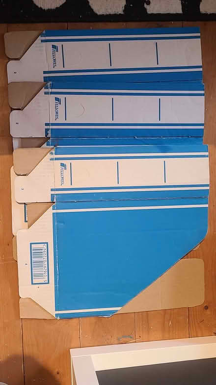 Photo of free 3 cardboard document holders (Curbridge OX29) #1