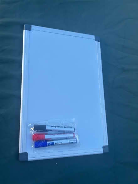 Photo of free Magnetic whiteboard and pens 45cm x 30cm (Petts Wood BR5) #1