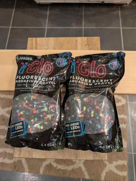 Photo of free Florescent aquarium gravel (Greenbank and Hunt Club) #1