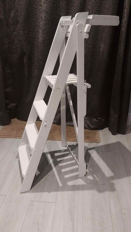 Photo of free White painted stepladder (Hornby LA2) #1