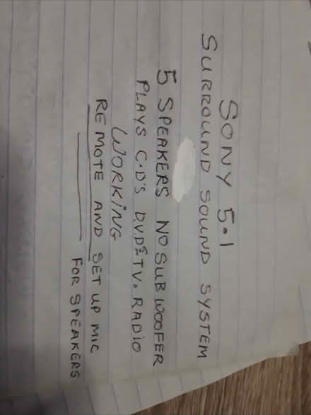 Photo of free DVD player (E8 Hackney Central) #2