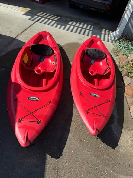 Photo of free Clearwater kayaks and storage rack (Central San Rafael) #1