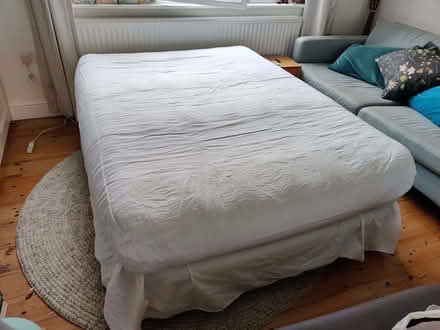 Photo of free Aerobed inflatable pale blue raised height double airbed (Temple Fortune NW11) #2