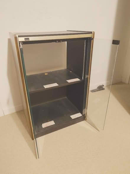 Photo of free Audiovisual or file storage cabinet with glass doors (Putnoe MK41) #2