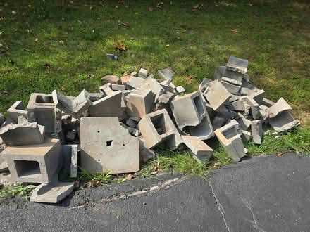 Photo of free broken cinder blocks (Nokesville) #2