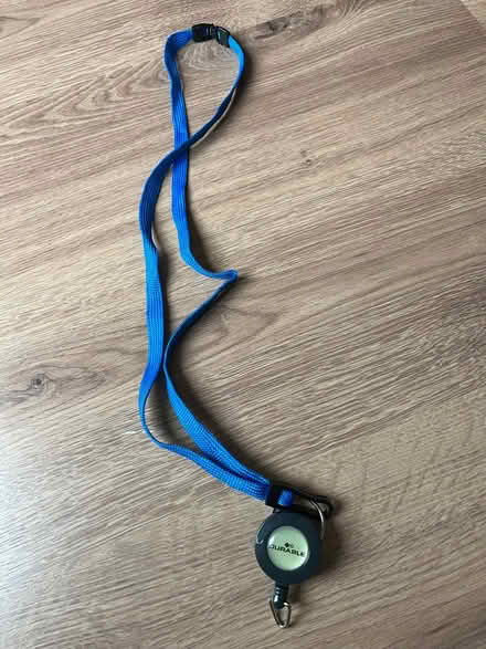 Photo of free Blue lanyard (Breadsall DE21) #1
