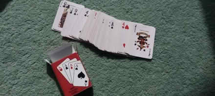 Photo of free Mini playing cards - one missing (TN34 - top of Elphinstone Road) #1