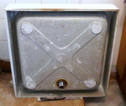 Photo of free Shower tray - resin stone in white (Tetbury GL8) #2