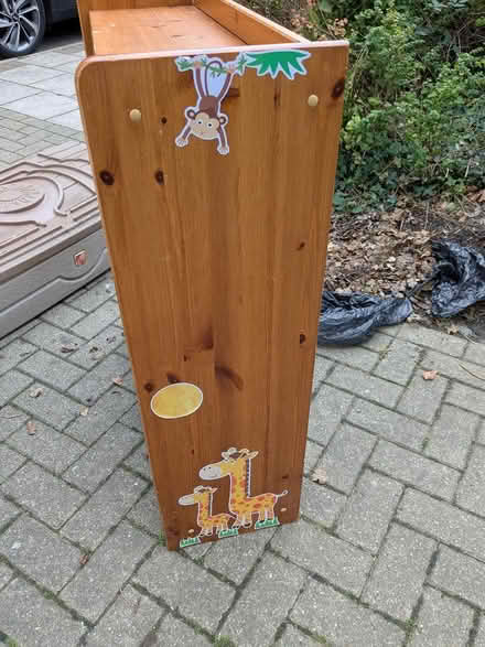 Photo of free wooden bookcase (BR2) #2