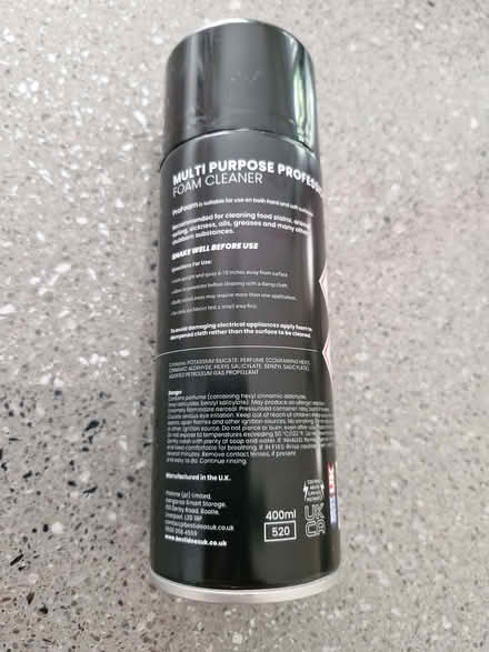 Photo of free Unused Pro Foam multipurpose professional foam cleaner for e (Skipton BD23) #2