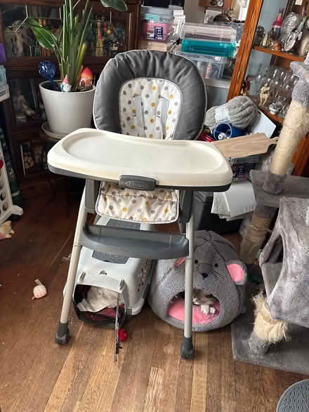 Photo of free Pack and play and highchair (Woodbridge proper) #1