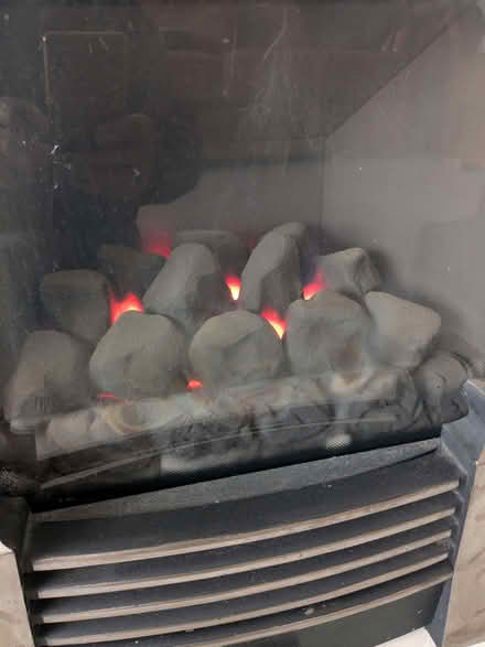 Photo of free Gas fire complete with Marble surround. (Broughton PR3) #1