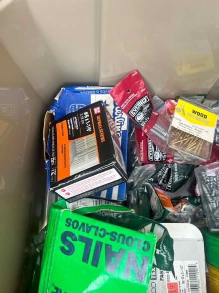 Photo of free Screws & Nails - Random Bin (FFX/Centreville near Costco) #3