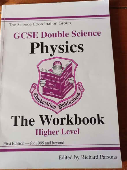 Photo of free GCSE Physics revision workbook (Odd Down) #1