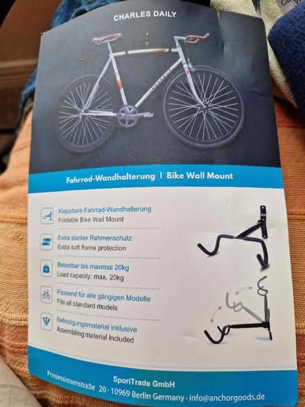 Photo of free Bike mount (Stanstead St Margarets SG12) #1