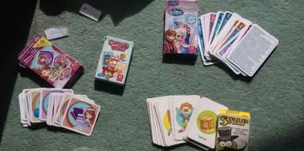 Photo of free Chidren card games - see details (TN34 - top of Elphinstone Road) #1