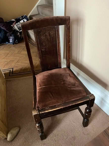 Photo of free Wooden chair (Tolworth KT6) #1