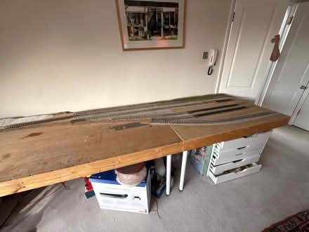 Photo of free Work Bench railway base board 3 pcs (W13) #2