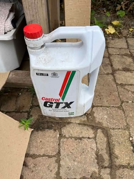 Photo of free 2 litres of oil (Prestbury GL52) #1