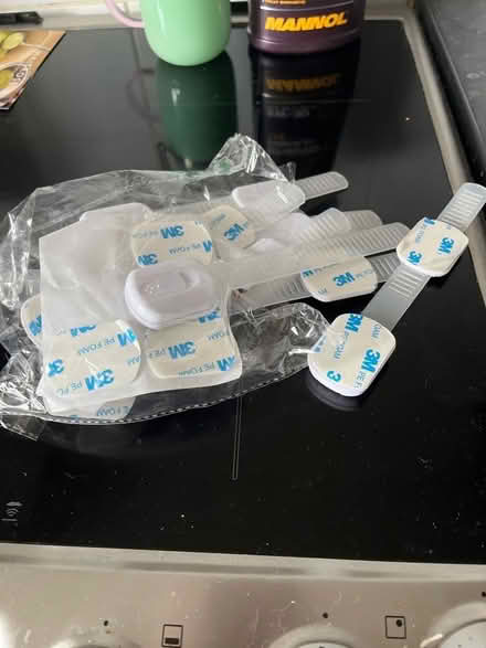 Photo of free Pack of adjustable cupboard door limiters (Hanover BN2) #1