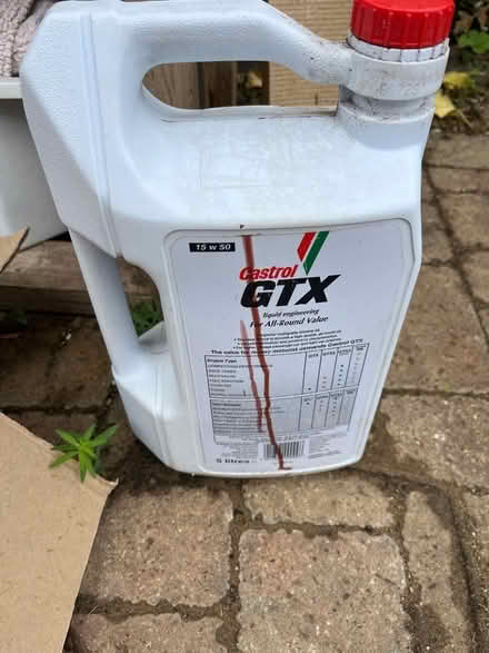 Photo of free 2 litres of oil (Prestbury GL52) #2