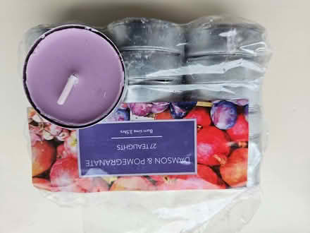 Photo of free Damson & Pomegranate tealights (Radford Semele CV31) #1