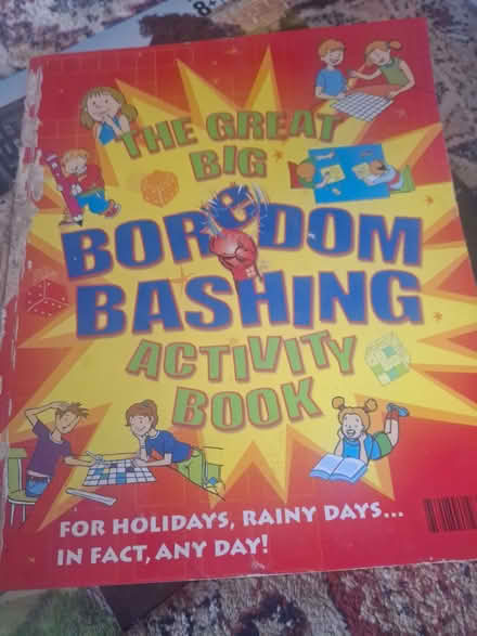 Photo of free Boredom bashing activity book (Woodhey CH42) #1