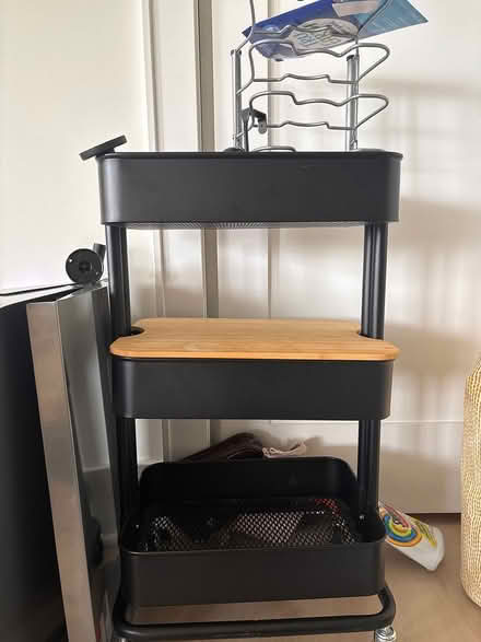 Photo of free IKEA Metal Cart and Cutting Board (Hill East) #1