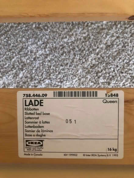 Photo of free Full bed frame,box spring,mattress (Downtown/Old Town) #2