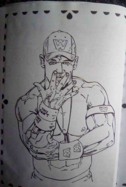 Photo of free WWE WrestleMania Coloring Book (Cardiff, Wales CF11) #3