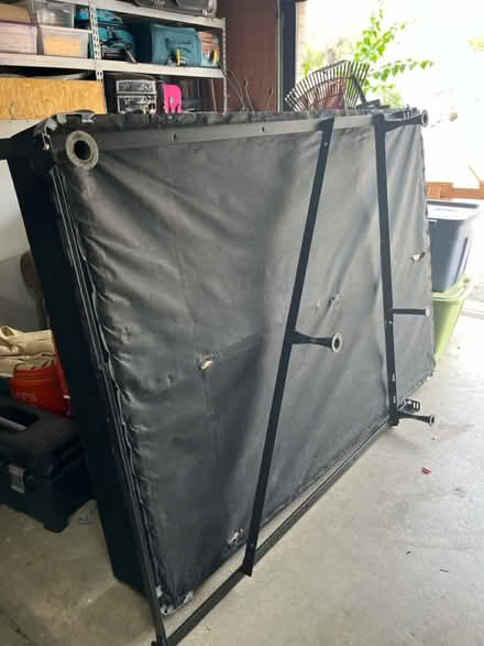 Photo of free Full Bed Box Spring and frame (Foothills near River Craycroft) #1