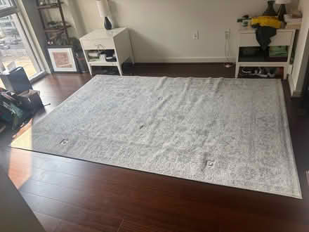Photo of free White Rug 6”x9” (Navy Yard) #2