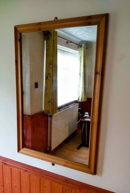 Photo of free large mirror with fixings (Tattingstone IP9) #1