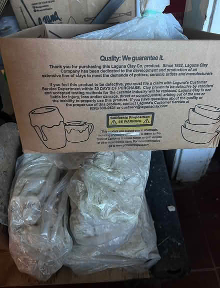 Photo of free Stoneware cone 5 pottery clay (Sandusky, oh) #3