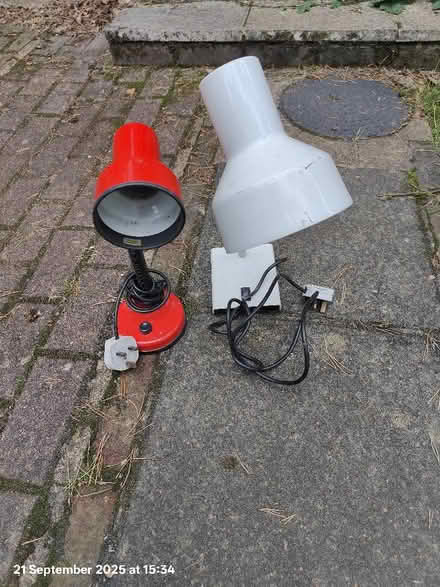 Photo of free Two adjustable lamps (Bordon GU35) #1